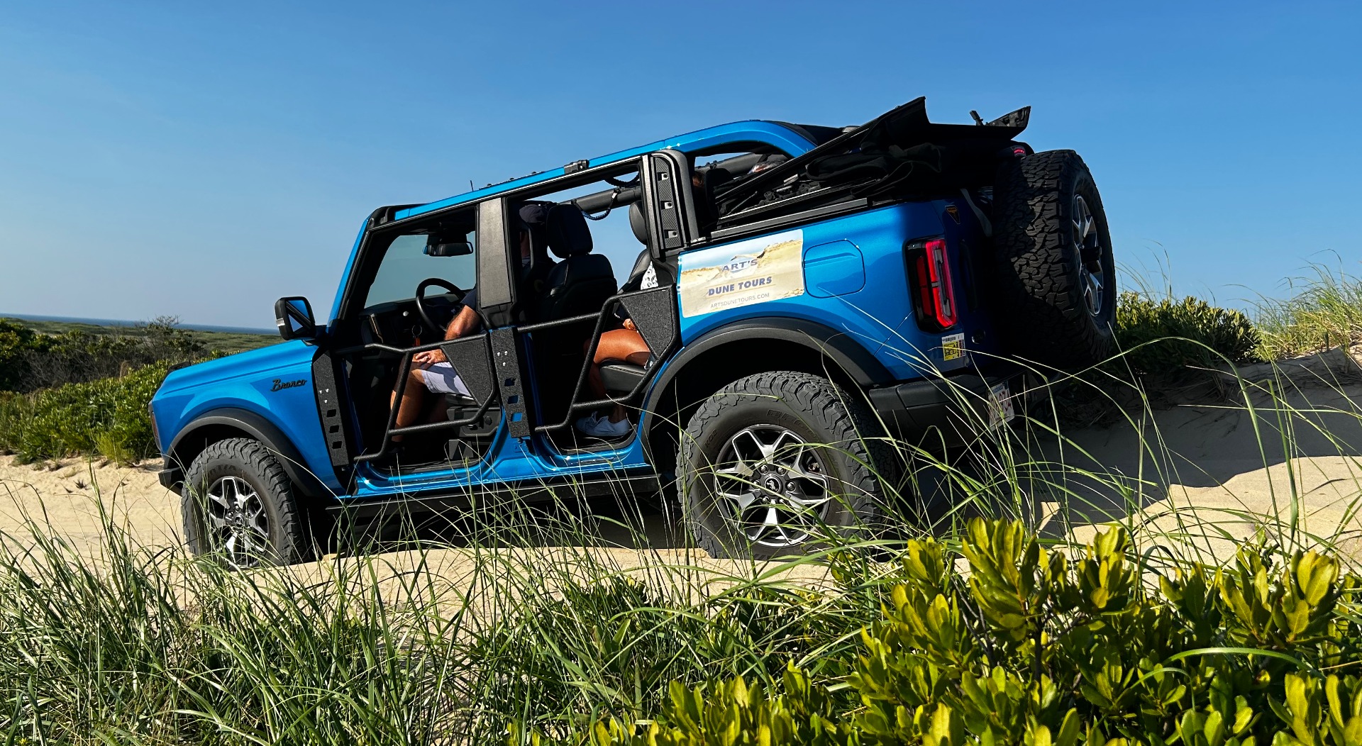 Ford Bronco on Dunes