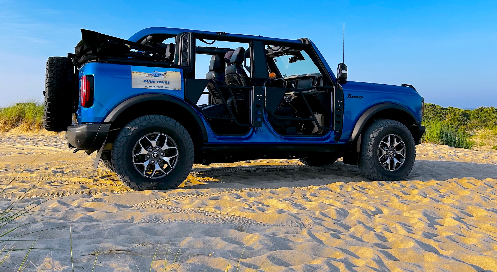 Ford Bronco on Dunes