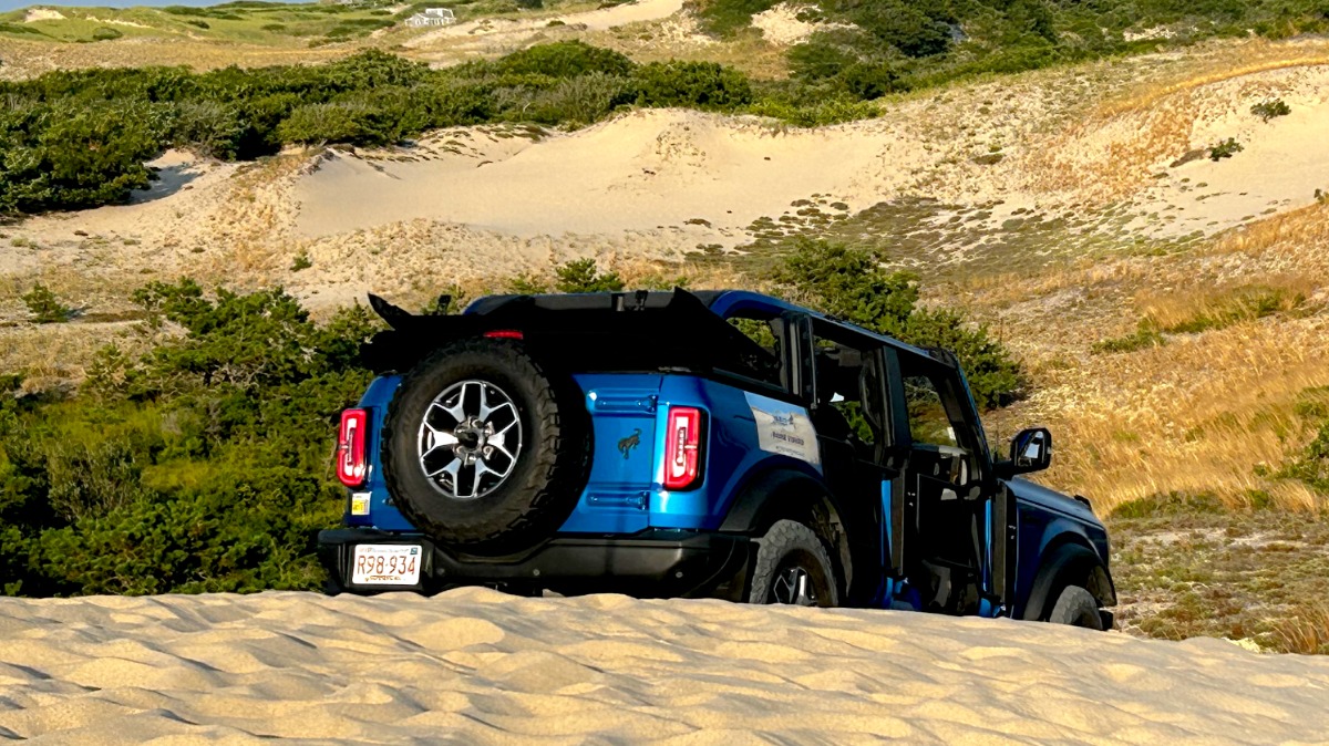 Ford Bronco on Dunes