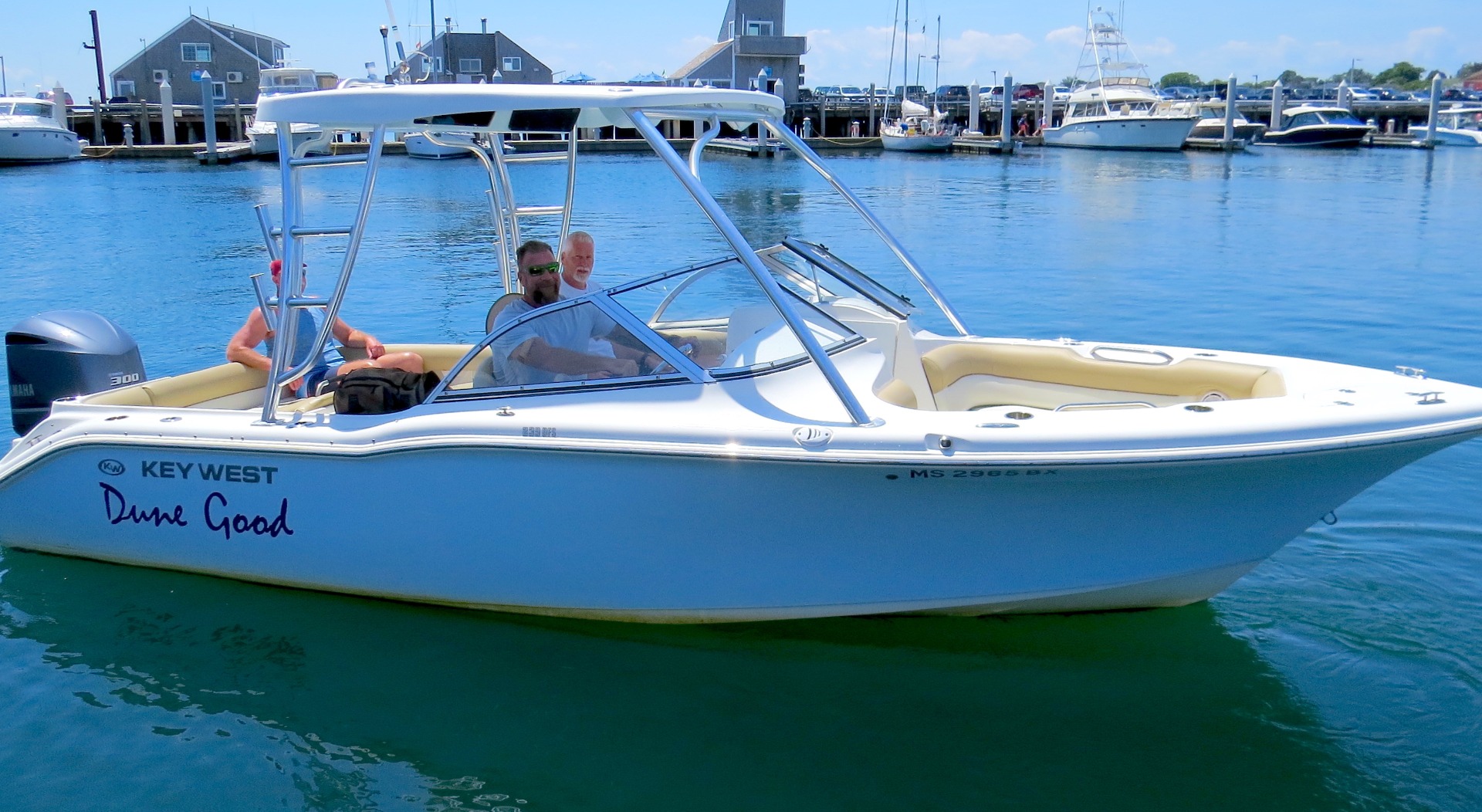 Harbor tour boat