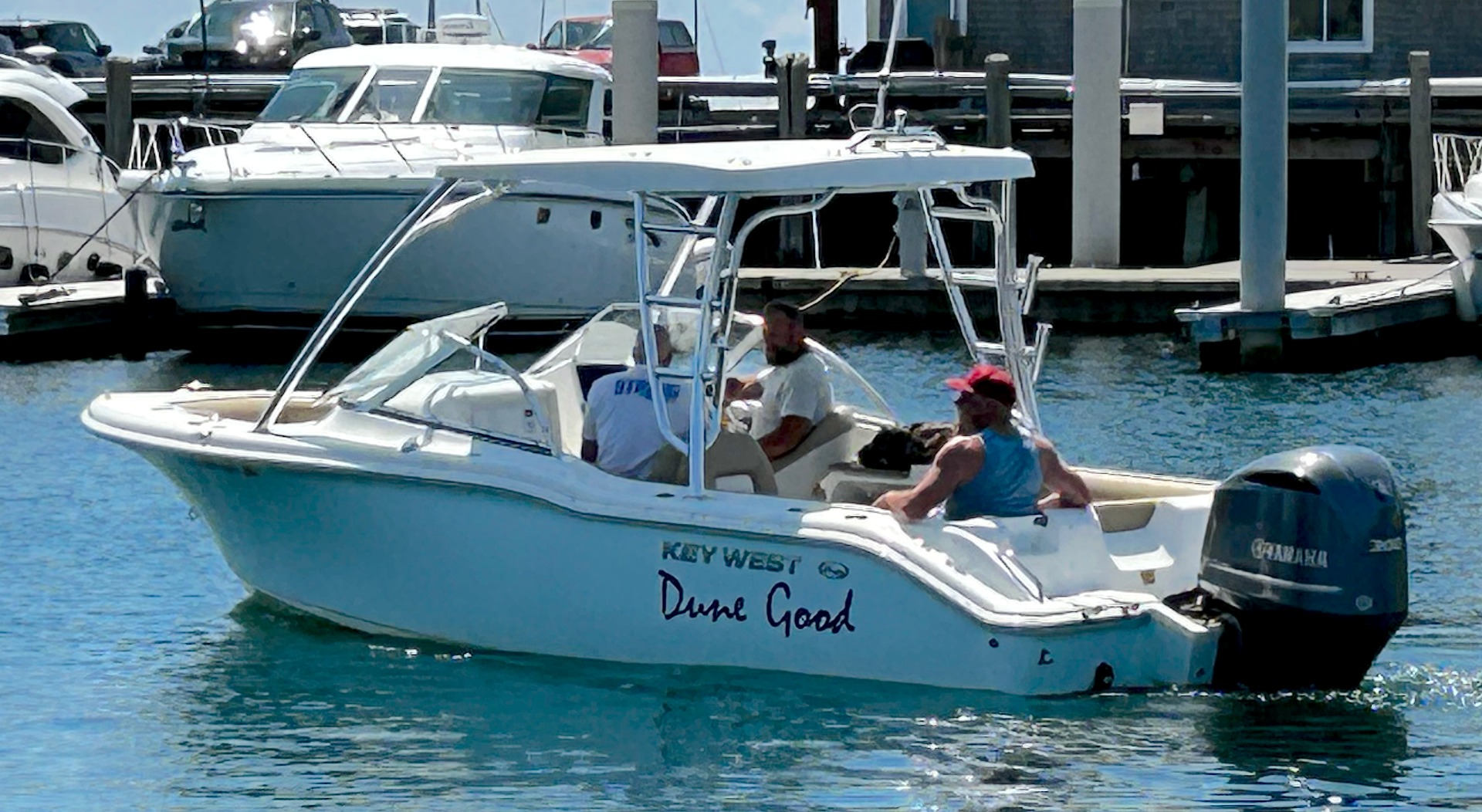 Harbor tour boat